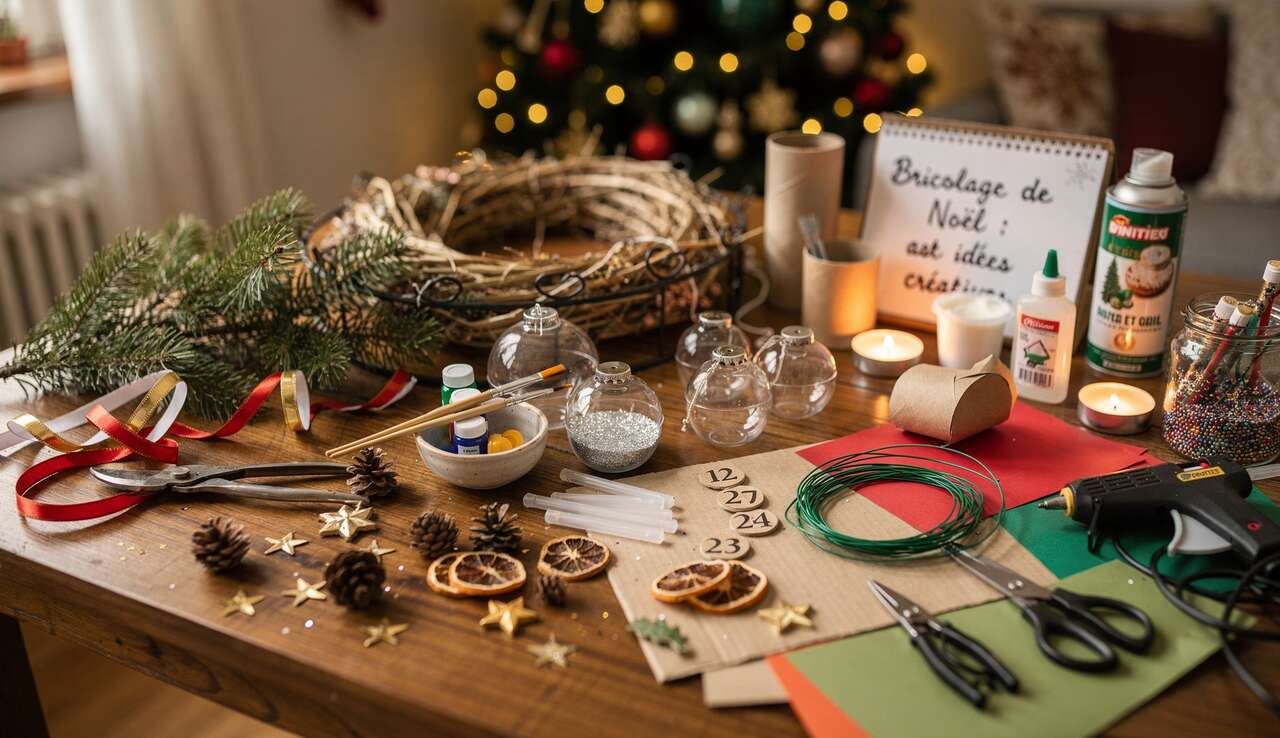Bricolage de Noël : astuces et idées créatives