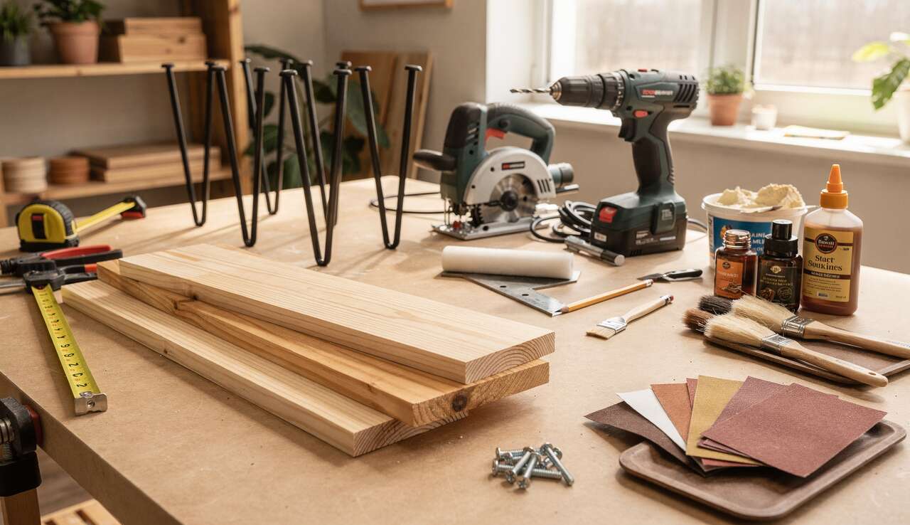 Meuble TV DIY : guide de fabrication pas à pas