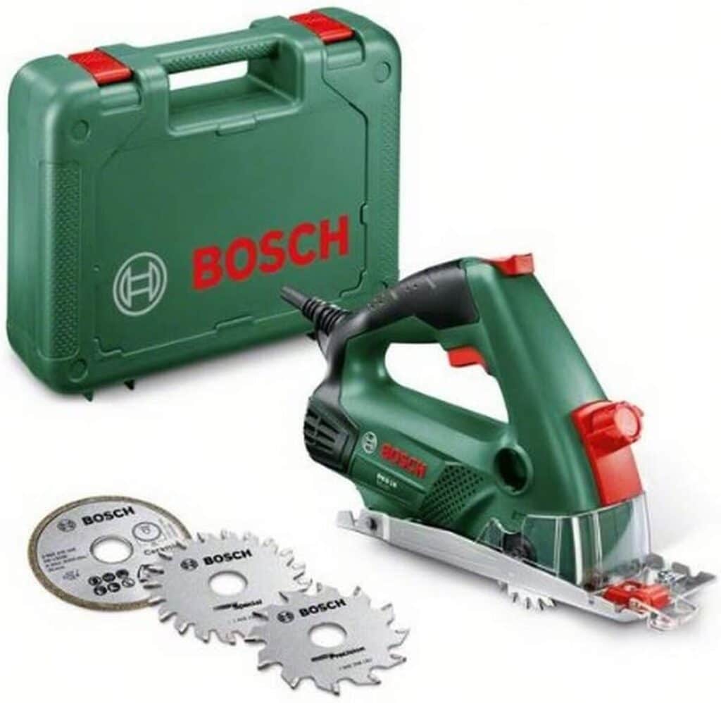 Essai de la mini scie circulaire Bosch "Universal" PKS 16