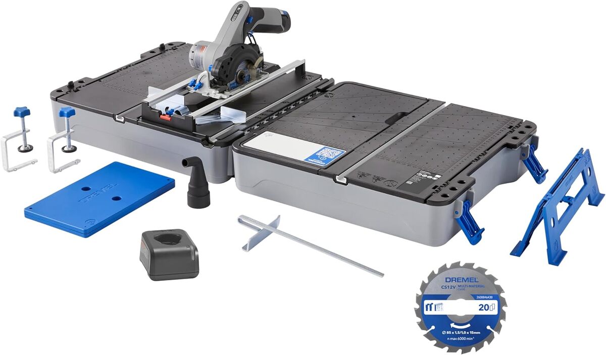 Test de la station de sciage portable Dremel Blueprint 12V