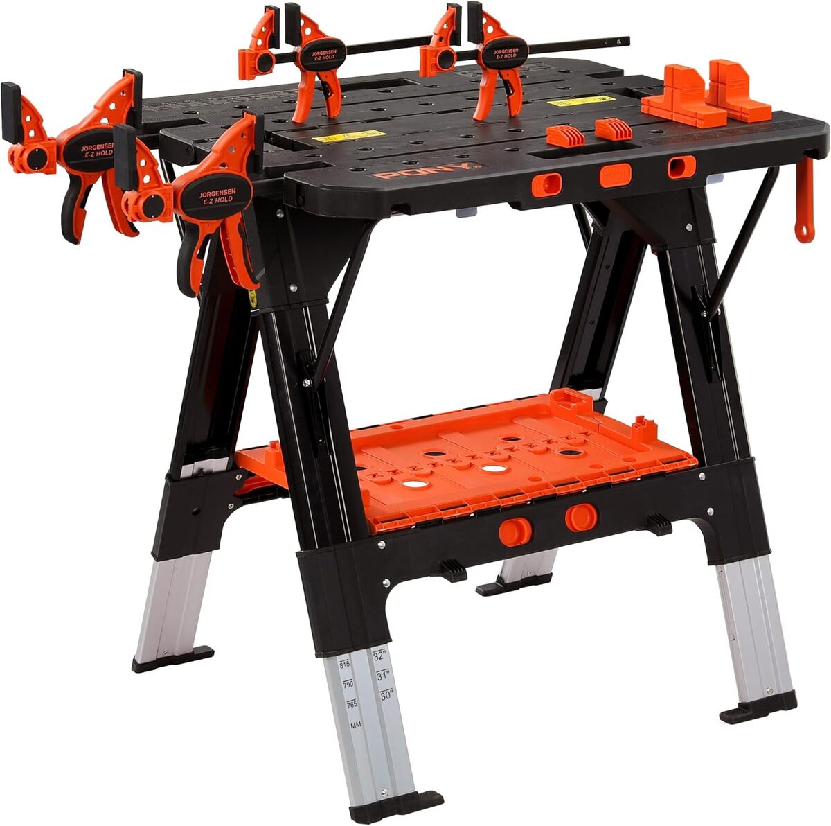 Test : établi pliant PONY 2 en 1, solide et pratique