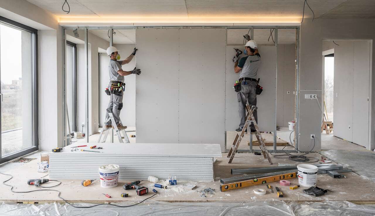 Calculer le nombre de plaques de plâtre facilement