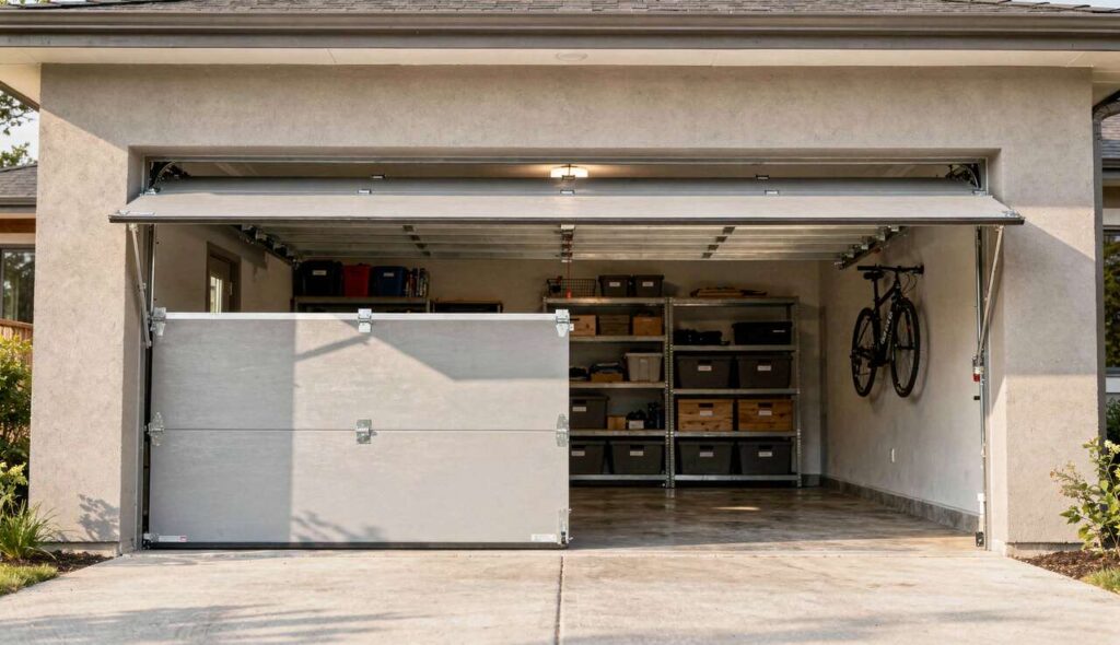 Porte de garage sectionnelle : simplifiez-vous la vie