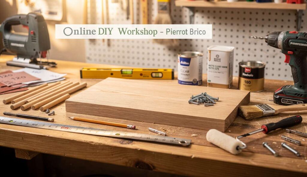 Cours de bricolage en ligne - Pierrot Brico