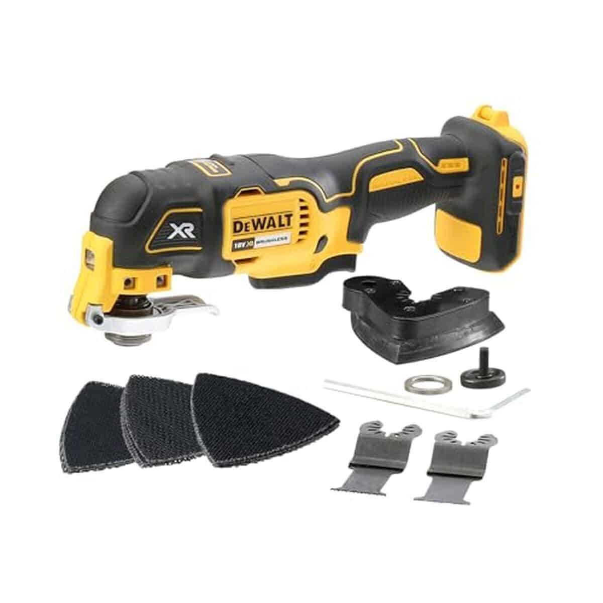 Test de l'outil multifonction Dewalt XR 18V : performance impeccable