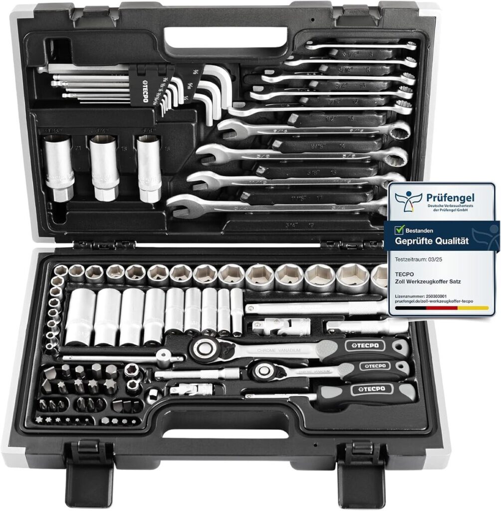 Test du kit d'outils à cliquet TECPO 300383