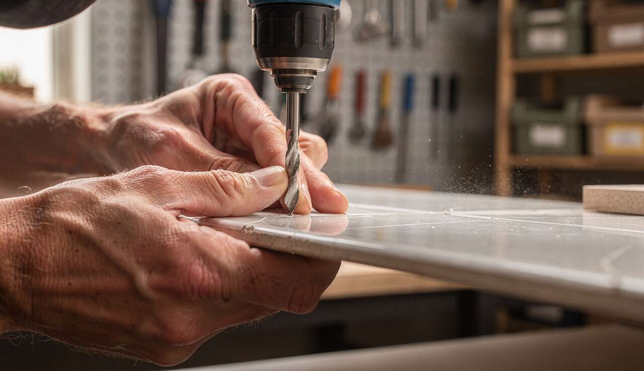Percer le verre et le carrelage sans les ab&icirc;mer
