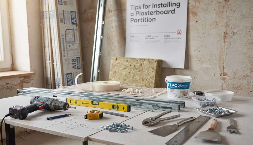 Astuces pour Poser une Cloison en Plaque de Plâtre