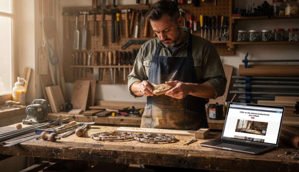 Créer un site internet professionnel pour artisan