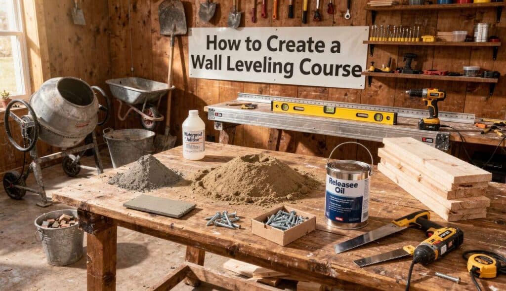 Comment faire une arase pour vos murs ?