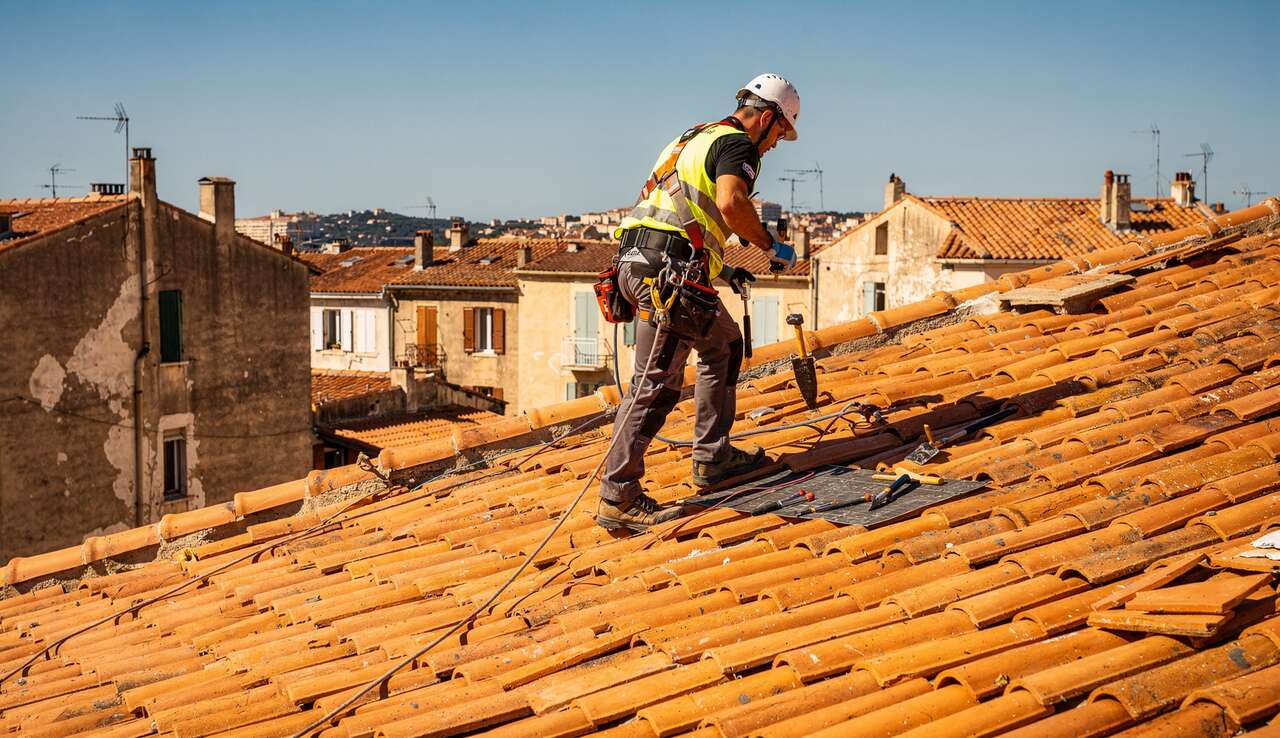 Les services propos&eacute;s par les couvreurs &agrave; marseille