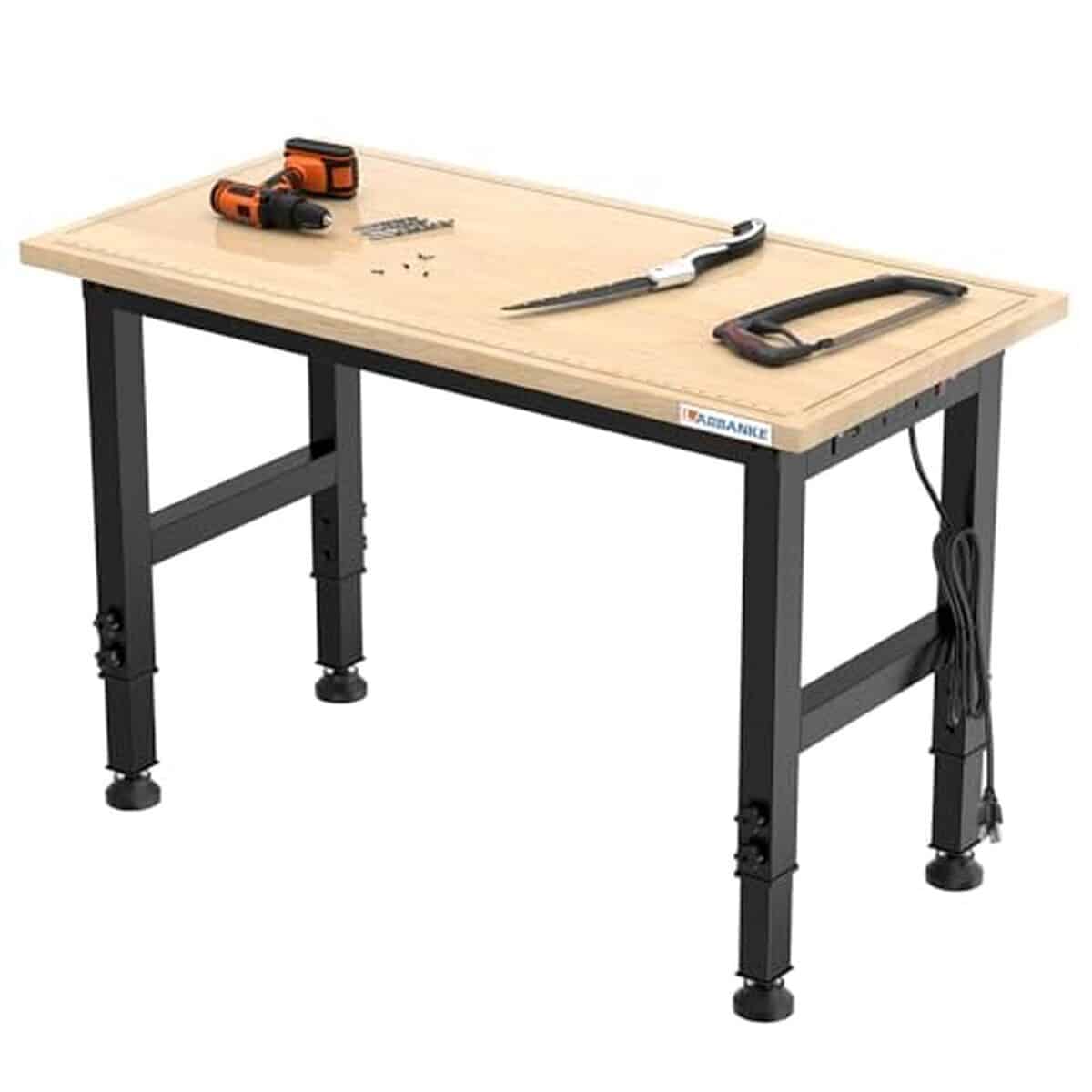 Test : banc Powerpanel 120 cm, charge 900 kg