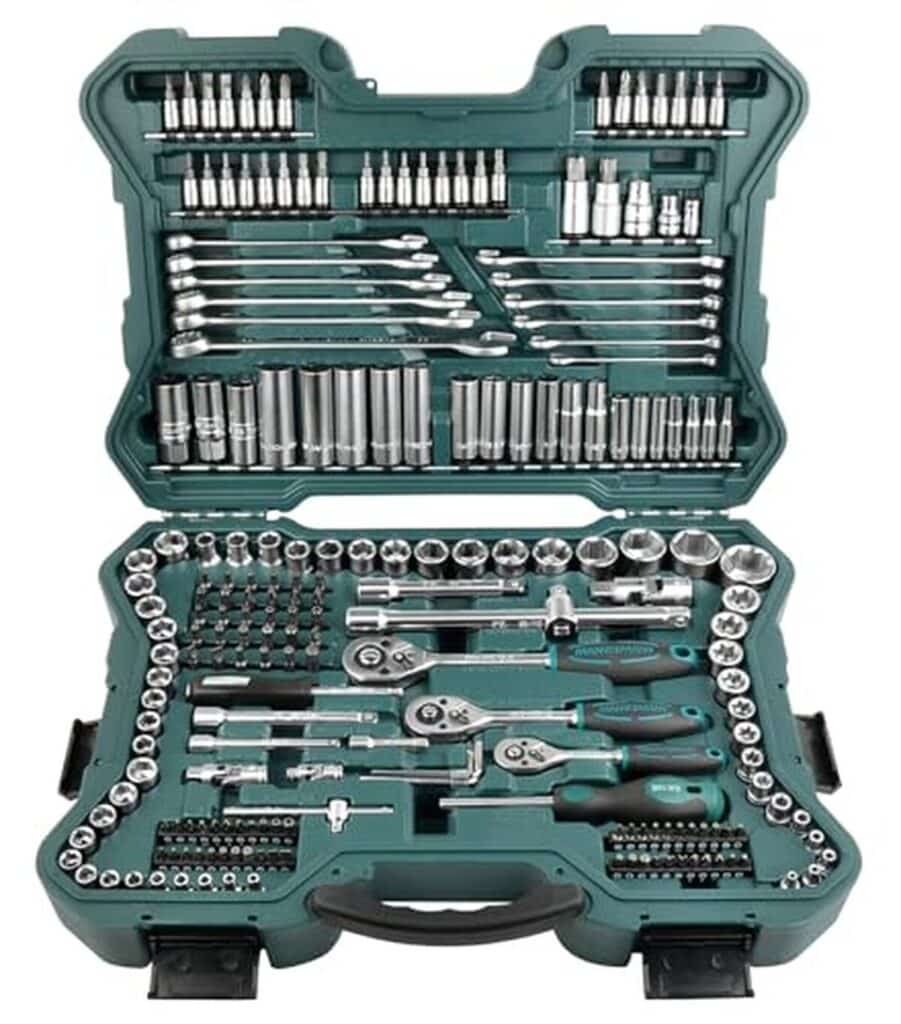 Test : brüder Mannesmann M98430, jeu de clés à douille 215 pièces