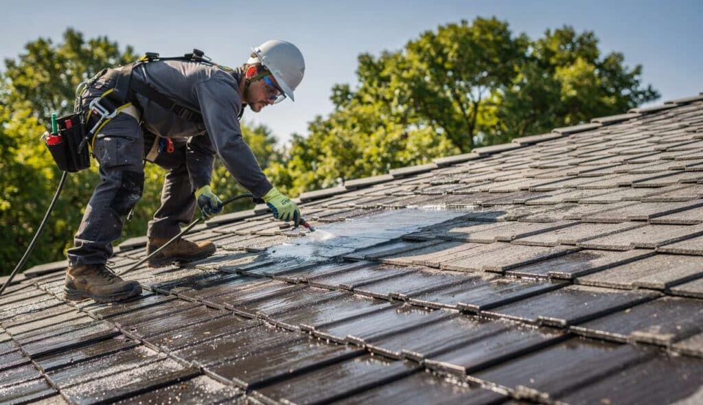 Hydrofuge toiture : protégez votre maison