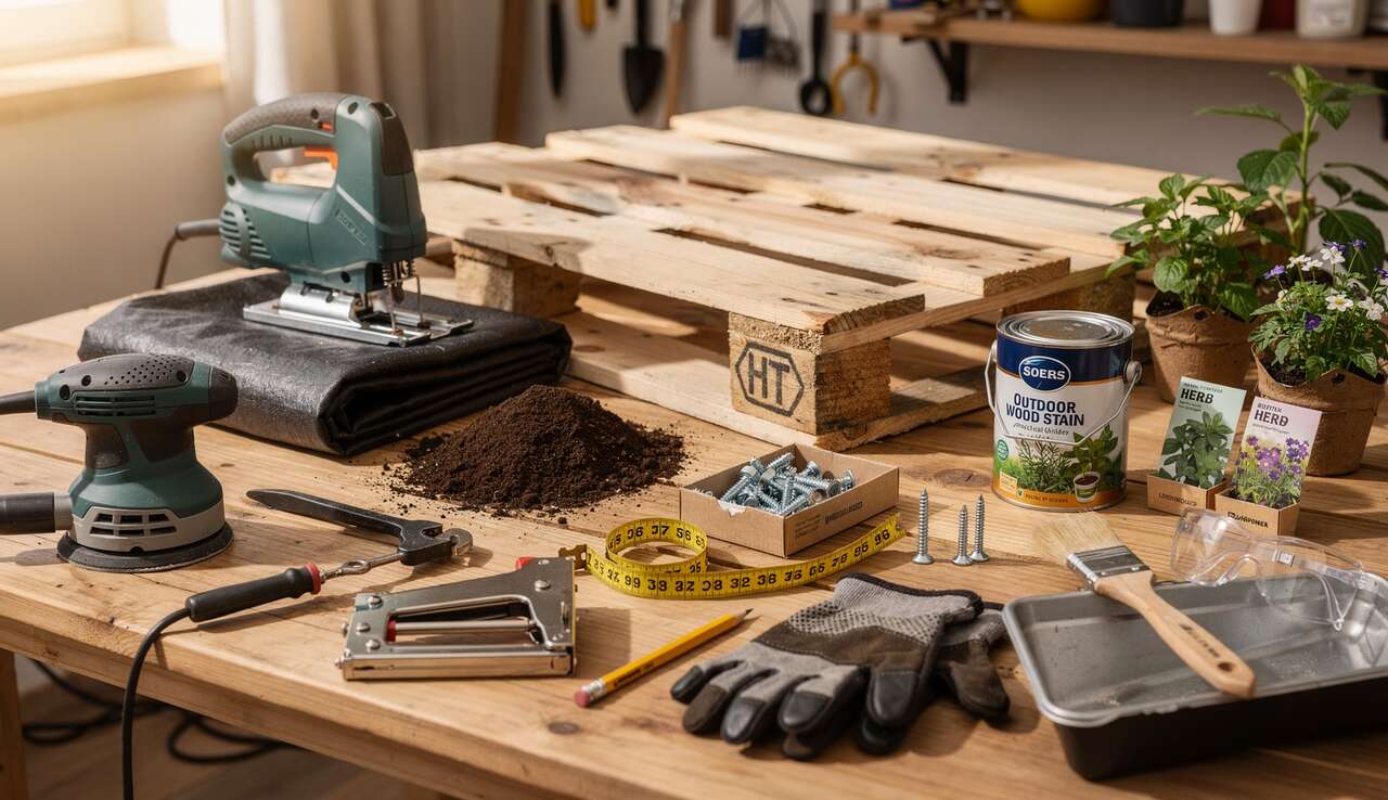 Créer un potager en palette : guide pratique