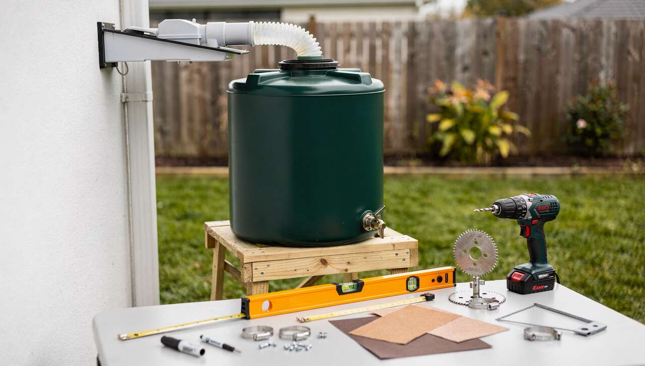 Récupérateur d'eau de pluie : guide d'installation et conseils pratiques