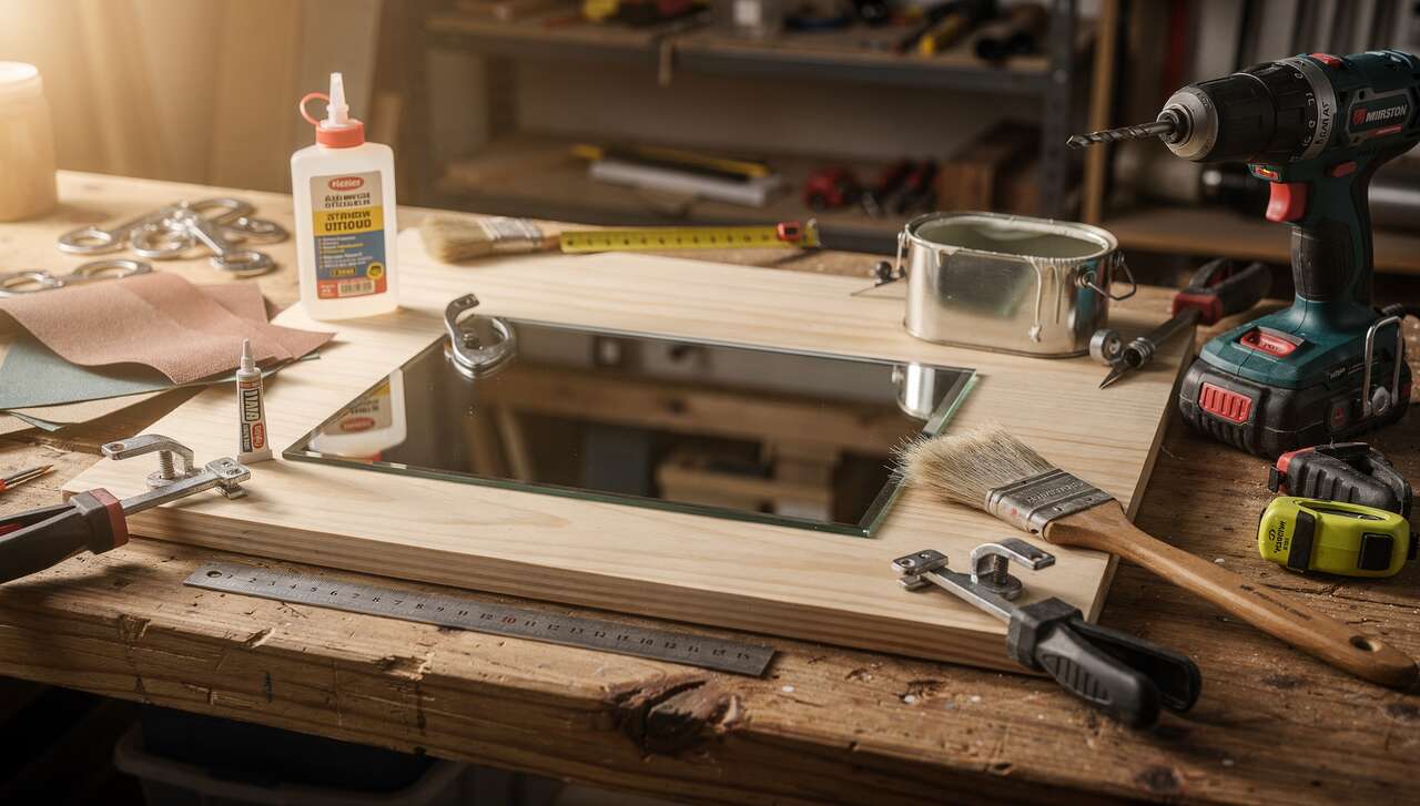 DIY Miroir : fabriquez Votre Propre Miroir avec Pierrot Brico