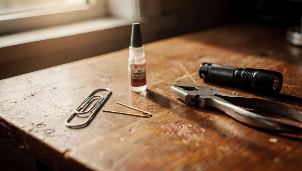 Comment ouvrir une serrure sans perceuse ?