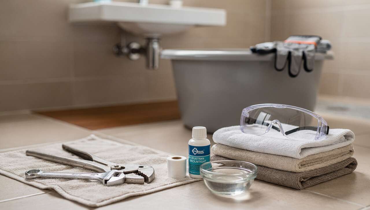 Réparer une fuite dans la salle de bain : guide complet