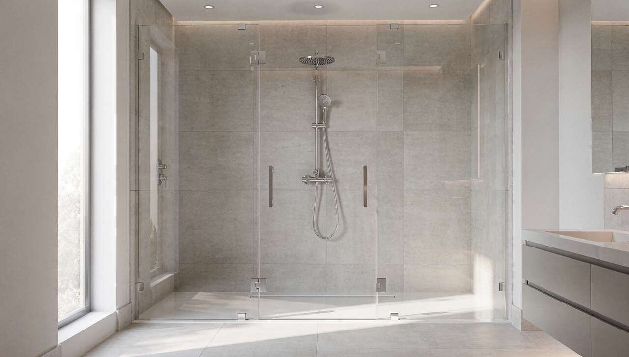 Combien de pieds pour un receveur de douche ?