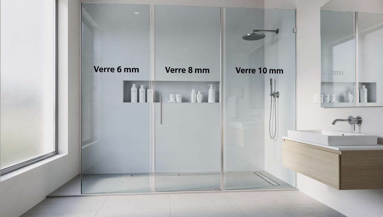 épaisseurs courantes de parois : comparaison