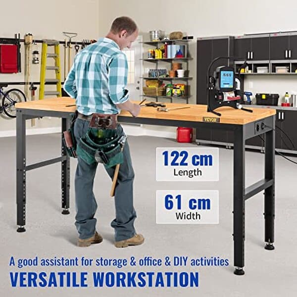 Découvrez notre analyse de l'établi réglable VEVOR, parfait pour le garage et l'atelier : une solution robuste et adaptable pour tous vos projets de bricolage et de mécanique