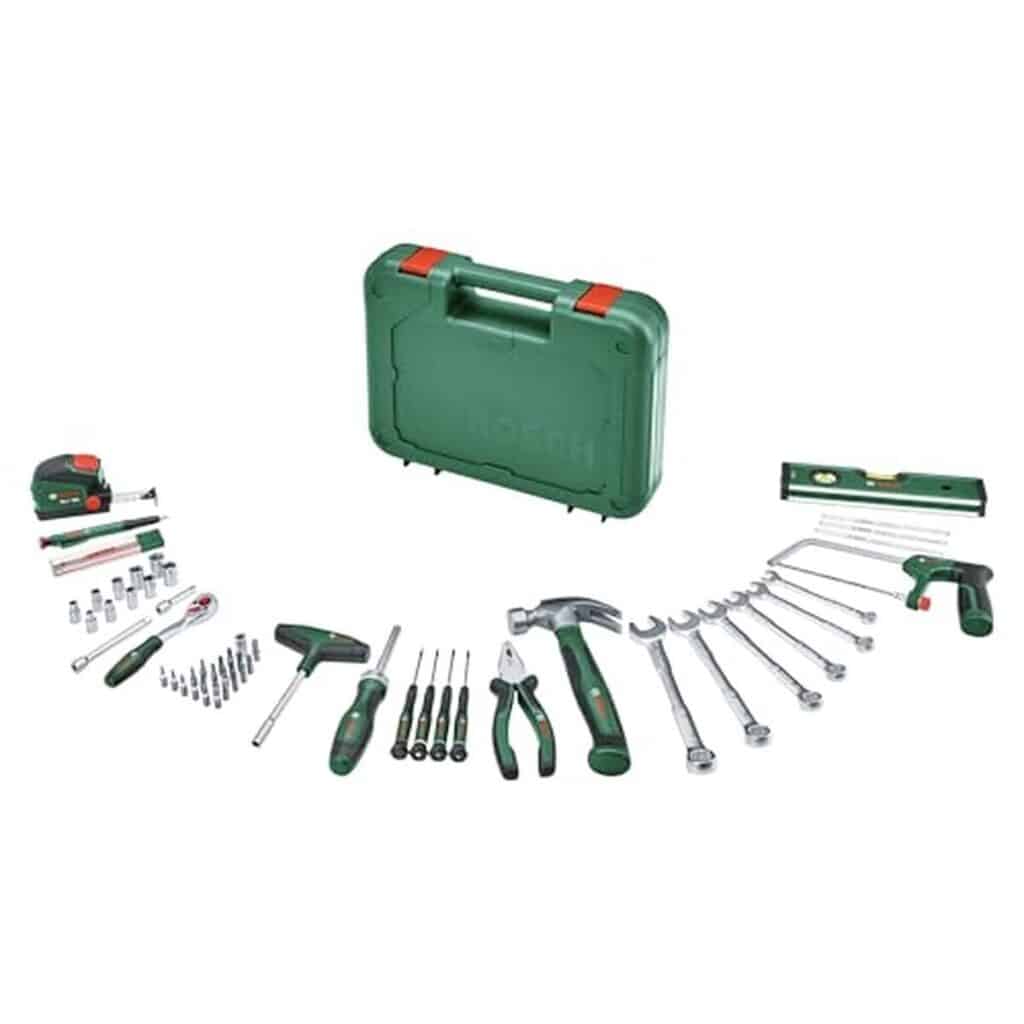 Test Bosch : set de 64 outils Advanced pour bricolage complet