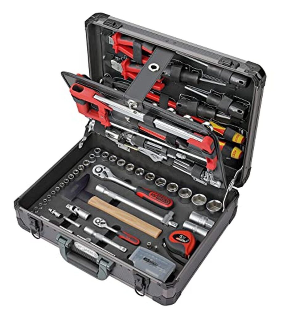 Test de la caisse à outils KS Tools 922.0731 : 131 pièces pour professionnels