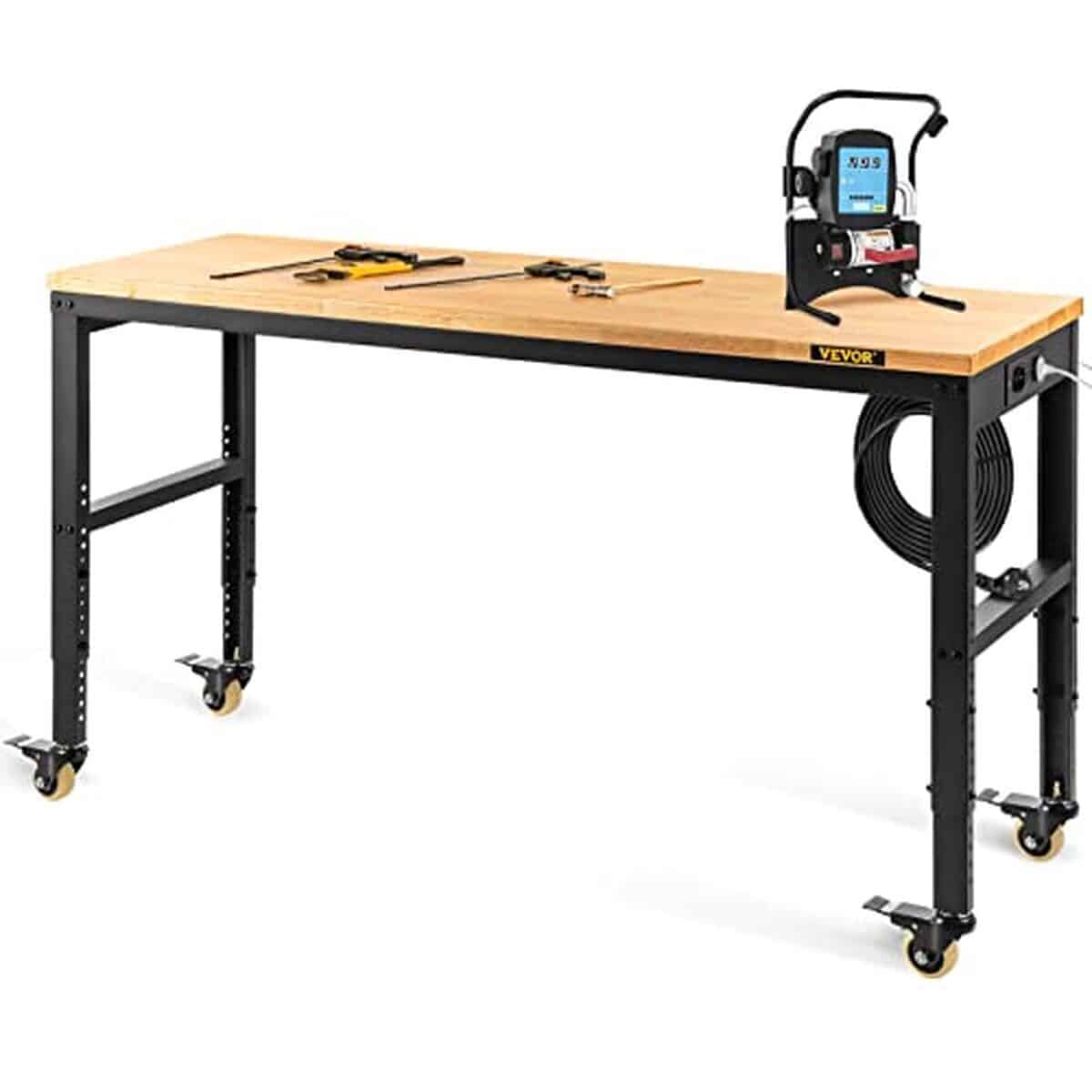 Test : etabli VEVOR réglable pour atelier et bricolage