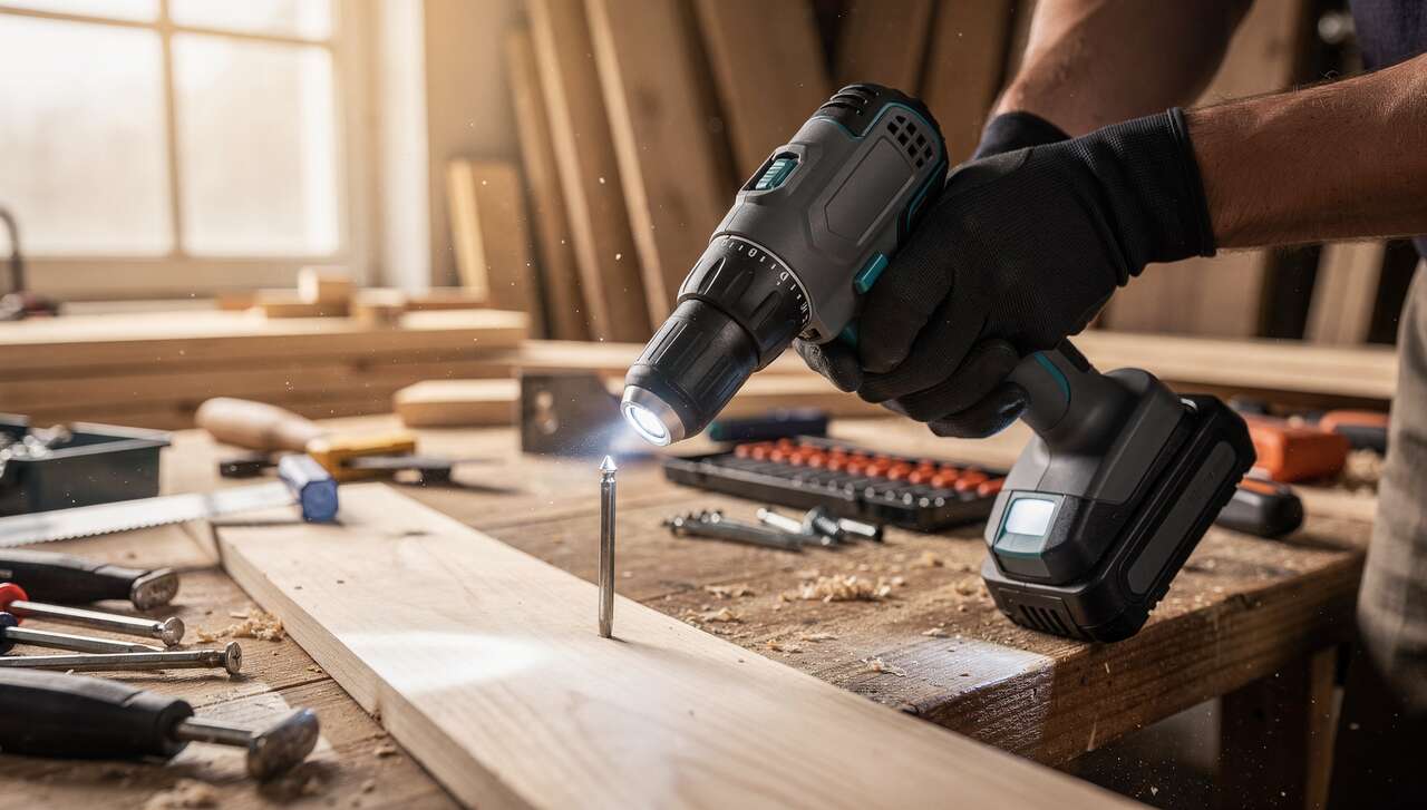 Comparatif des meilleures perceuses visseuses sans fil