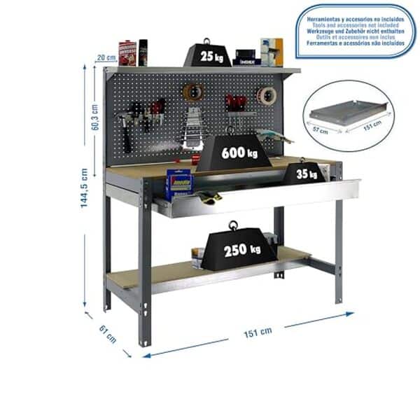 Découvrez notre analyse détaillée de l'établi d'atelier SimonRack BT3 : évaluation de sa capacité de 600 kg, durabilité et efficacité pour répondre à vos besoins professionnels en atelier