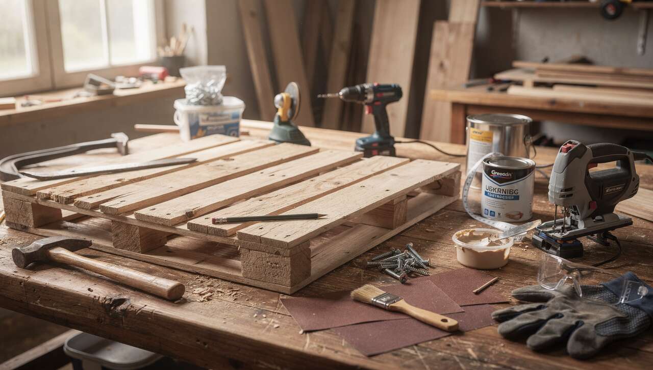 Fabriquez une chaise en palette : guide étape par étape