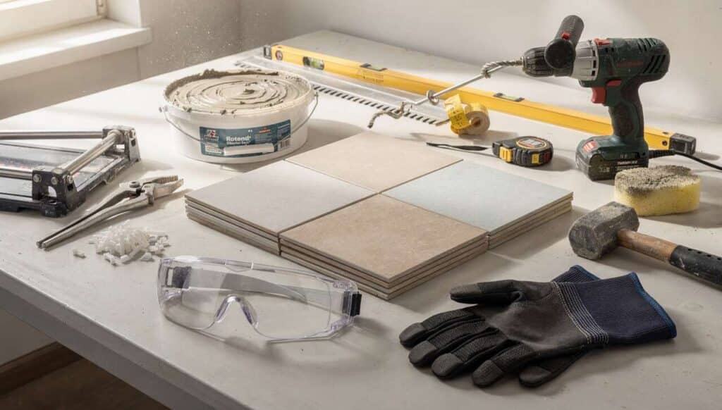 Quels sont les outils indispensables pour poser du carrelage ?