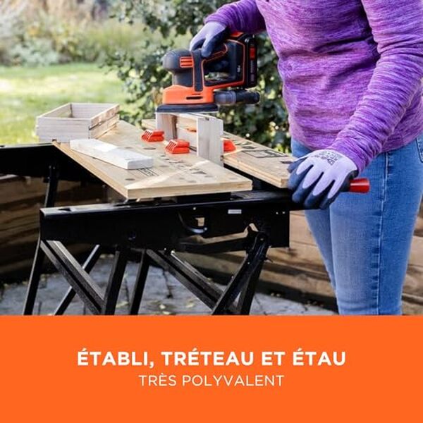 Découvrez notre test détaillé de l'établi Workmate 825 de Black+Decker : caractéristiques, avantages et performance pour vos projets de bricolage. 