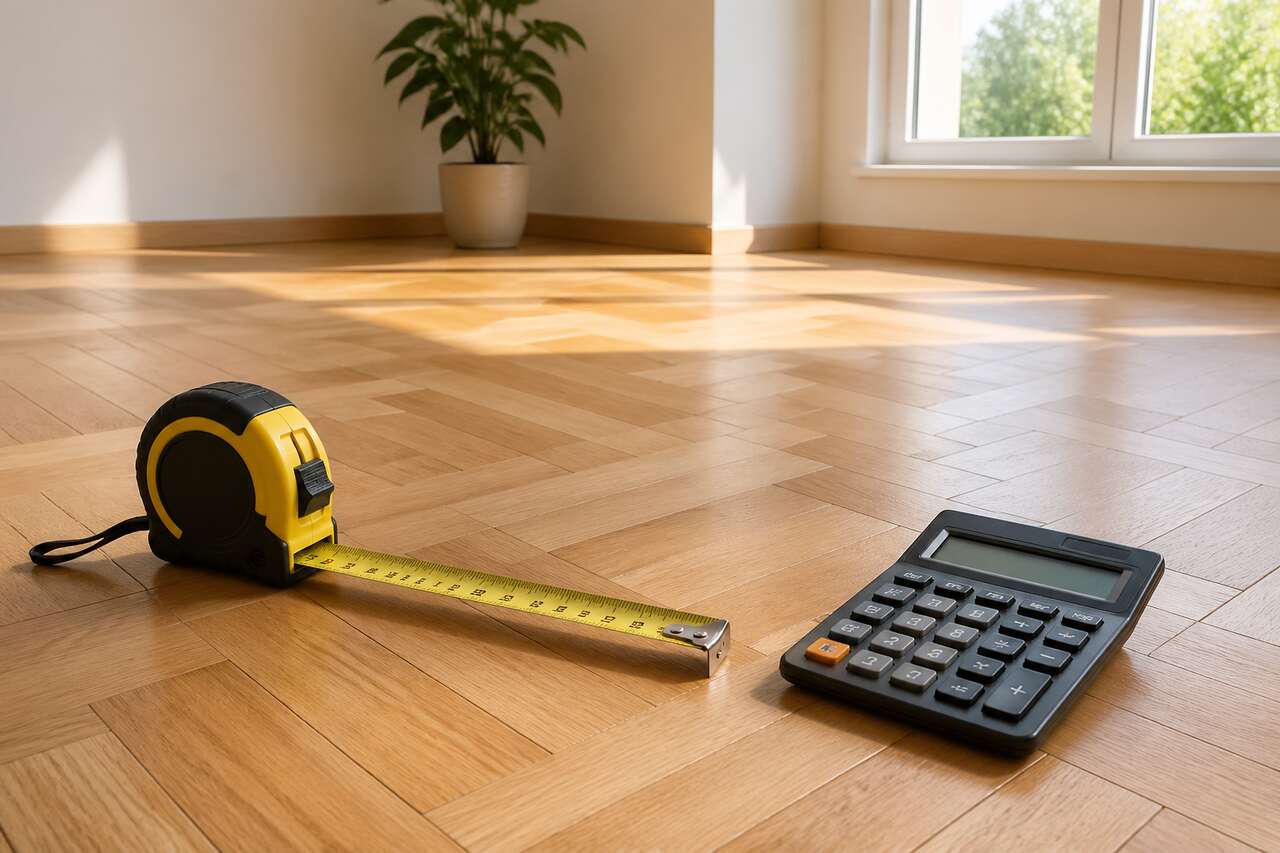 Mesurer la surface de la pièce pour le parquet