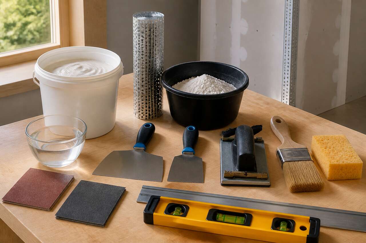 Réussir un joint d'angle pour plaque de plâtre