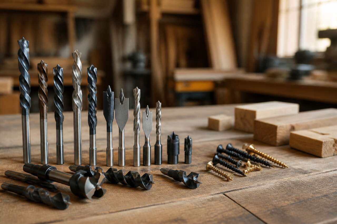 Choisir les bons forets pour percer le bois Choisir les bons forets pour percer le bois