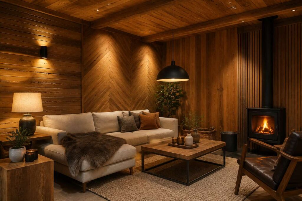 Guide complet des types de lambris en bois