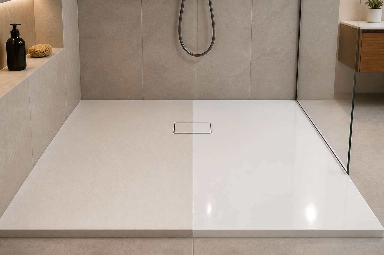 Receveur de douche : résine ou acrylique ?