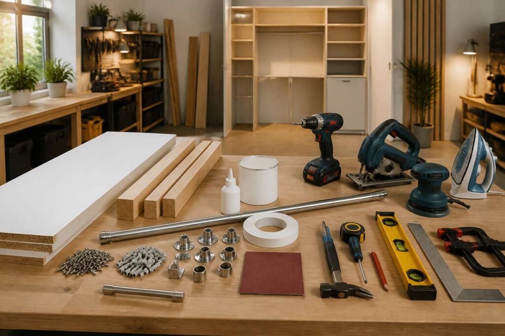 Dressing DIY : créez votre espace de rangement sur mesure
