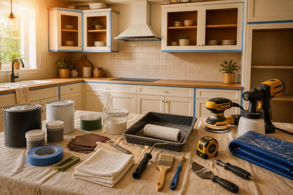 Rénover sa cuisine avec de la peinture : astuces et conseils