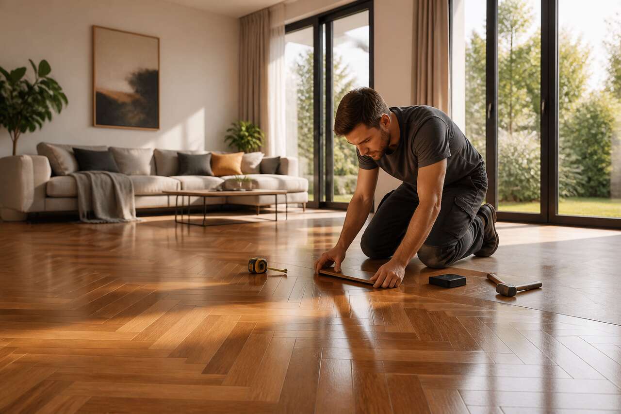 étapes clés pour installer un parquet ou un sol stratifié