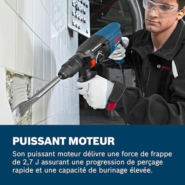Découvrez notre test complet du perforateur Bosch Professional GBH 2-26 F 830W : puissance, performances et avis d'expert pour vos travaux de perçage et de percussion. 