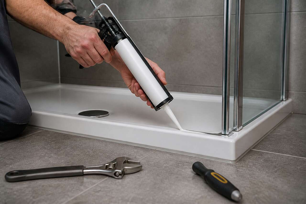 Comment réparer un receveur de douche qui bouge ?