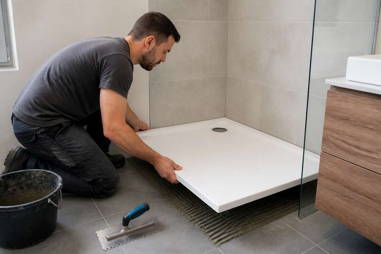 étapes pour stabiliser votre receveur de douche étapes pour stabiliser votre receveur de douche