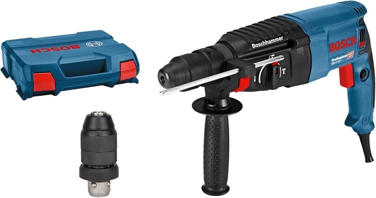 Test : bosch Professional GBH 2-26 F, perforateur 830W