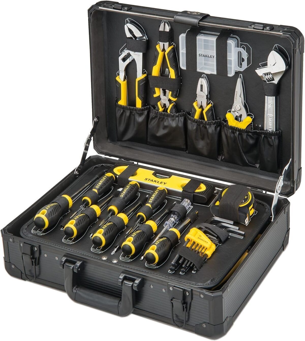 Test de la valise de maintenance Stanley 142 pièces STMT98109-1