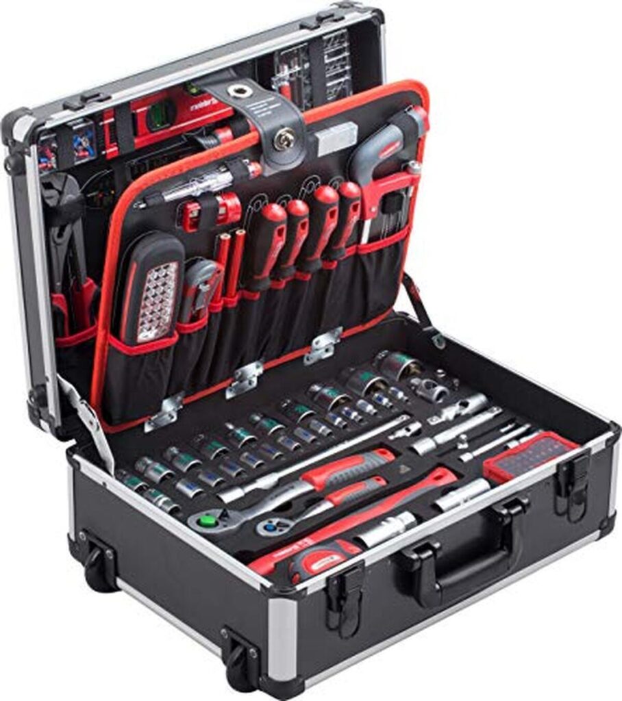 Test du chariot à outils 156 pièces Meister : la boîte roulante professionnelle