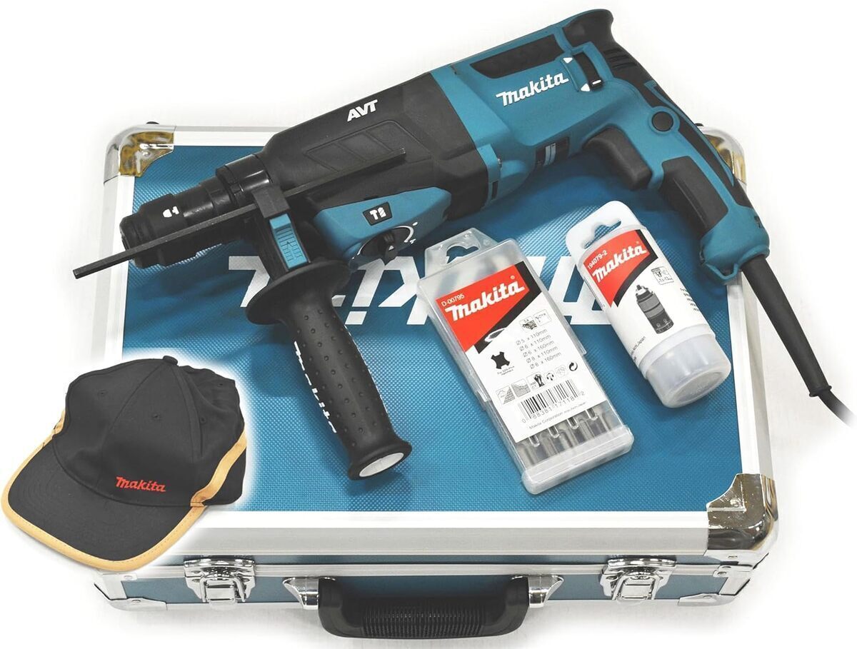 Test du marteau perforateur Makita HR2631FT13 800W