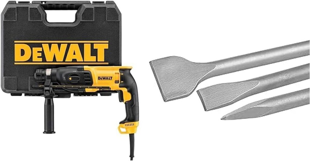 Test du perforateur DeWalt D25133K : puissance et polyvalence en action